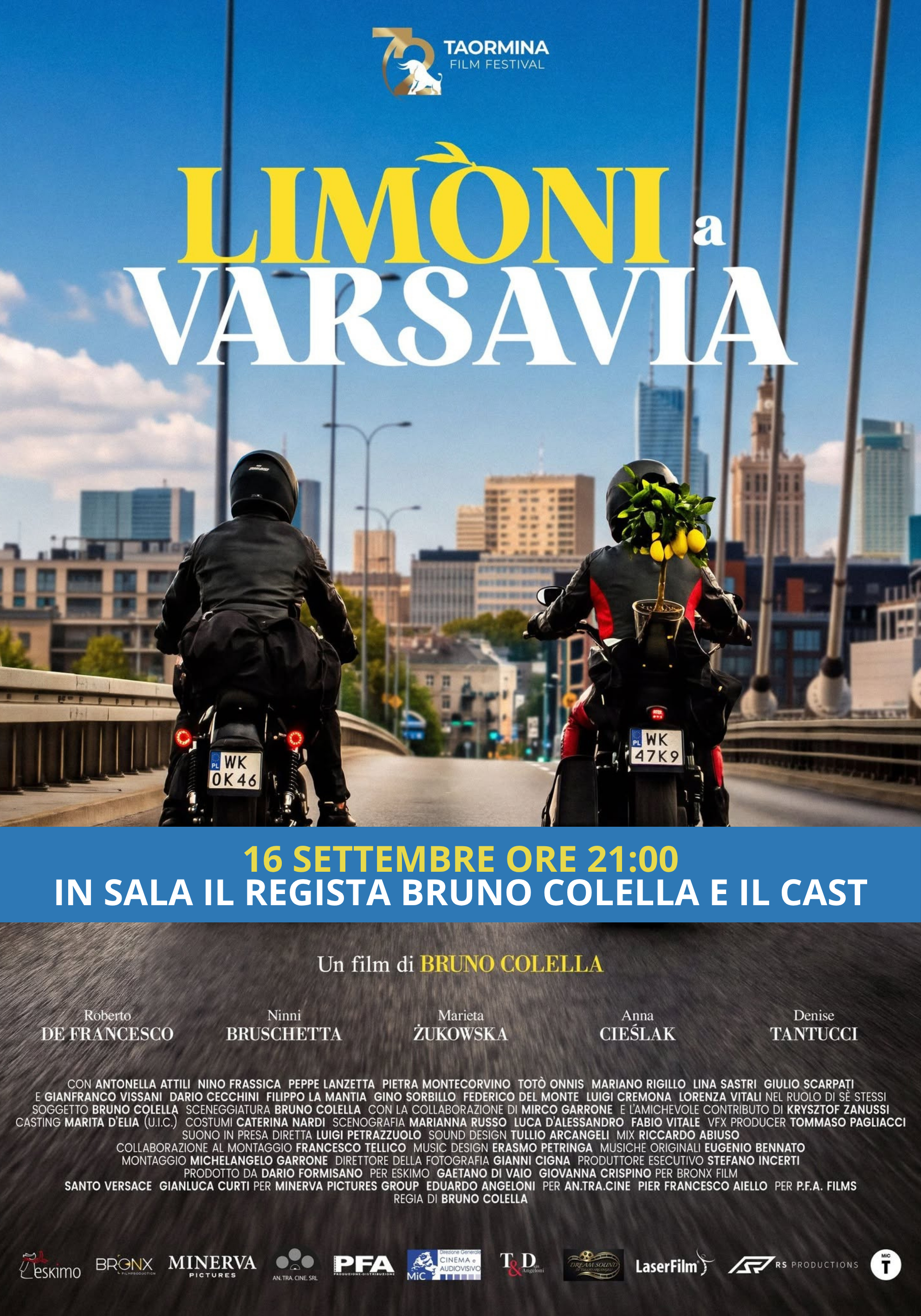Locandina Limoni a Varsavia